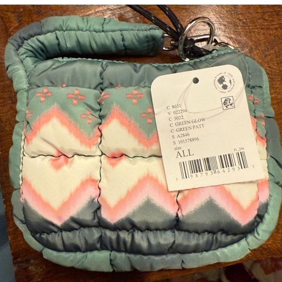 Free People Green Glow Micro pouch - Picture 5 of 7